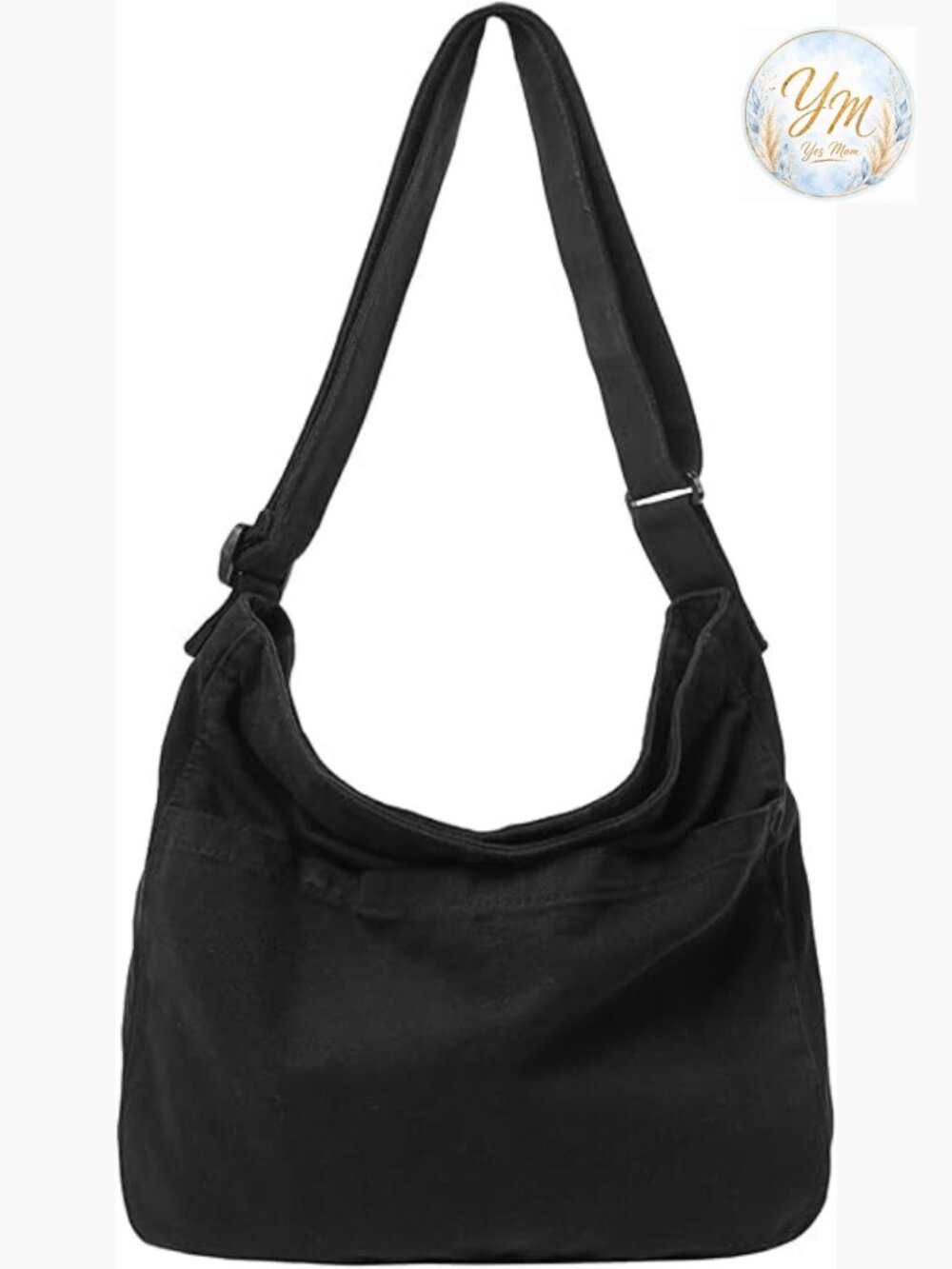 Canvas Messenger Bag Crossbody Tote Hobo Shoulder Large Lightweight Unisex